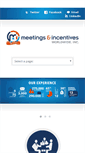 Mobile Screenshot of meetings-incentives.com